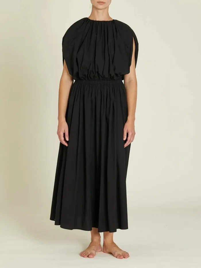 Henrik Vibskov Boutique Shell Dress 8211 Black Women Dresses