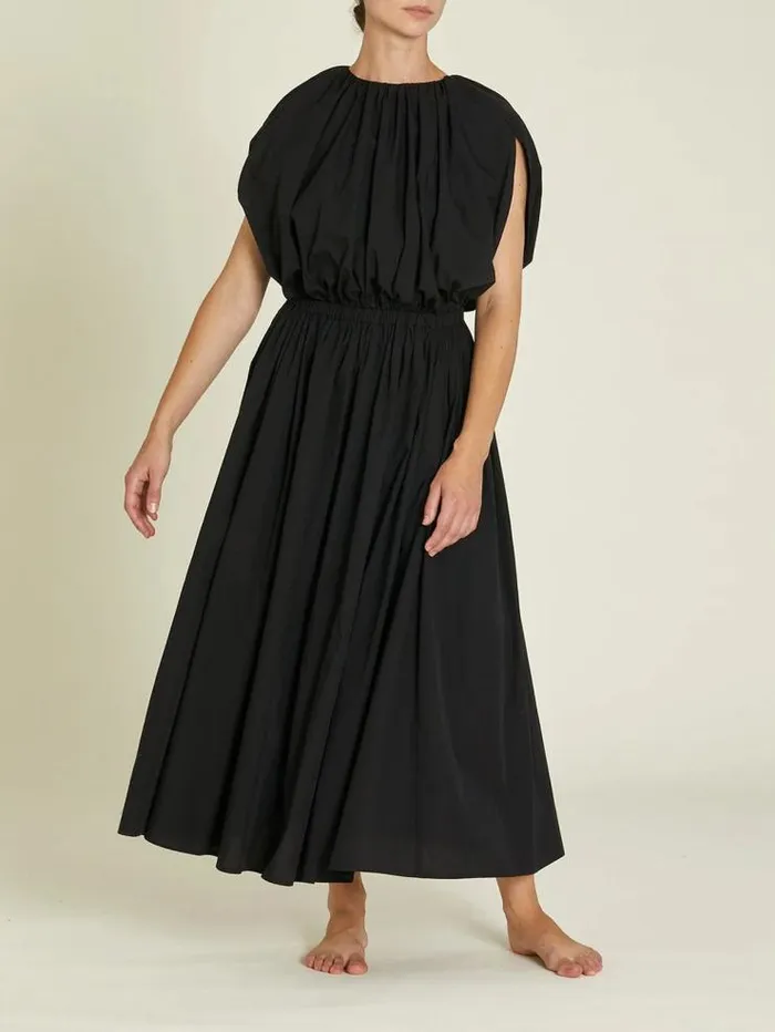 Henrik Vibskov Boutique Shell Dress 8211 Black Women Dresses