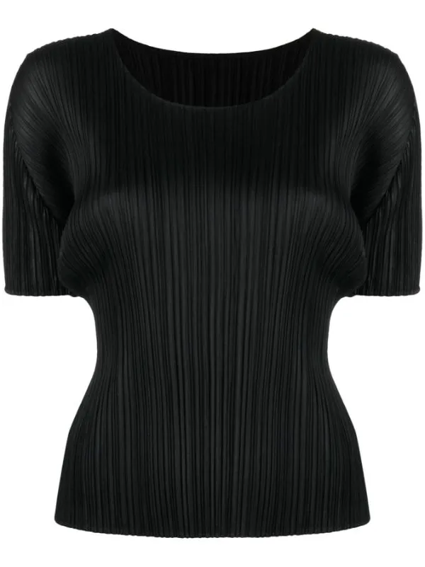 Henrik Vibskov Boutique SS23 Drop 2 Short Sleeve Top 8211 Black Women Tops