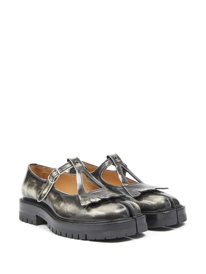 Henrik Vibskov Boutique Tabi County Mary Jane 8211 BlackWhite Women Shoes
