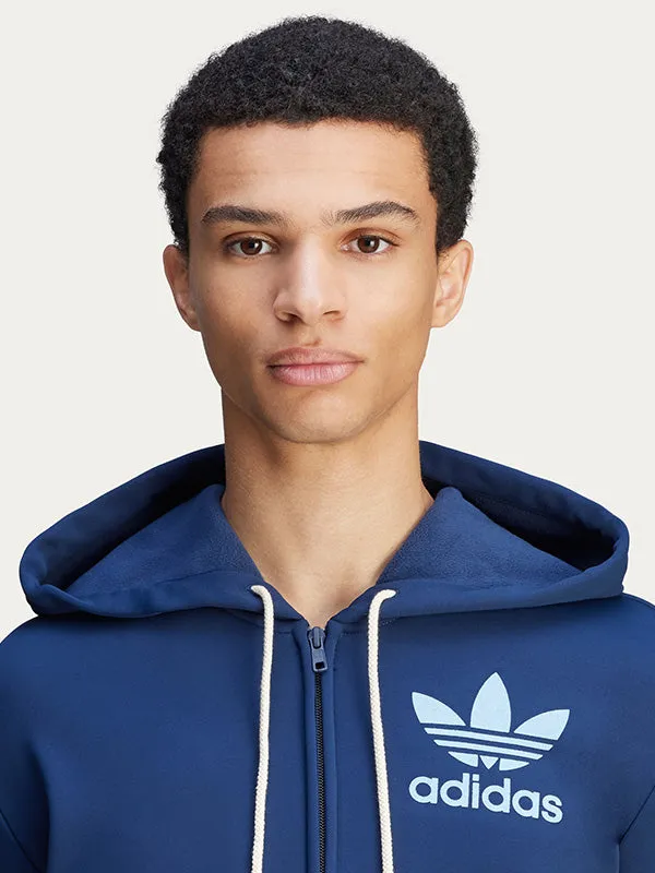 Henrik Vibskov Boutique WB Track Hoodie 8211 Navy Men Hoodies and Sweatshirts