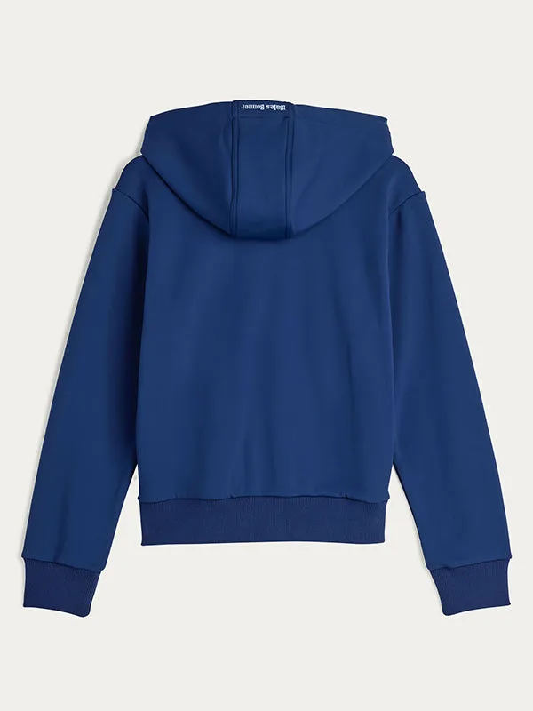 Henrik Vibskov Boutique WB Track Hoodie 8211 Navy Men Hoodies and Sweatshirts