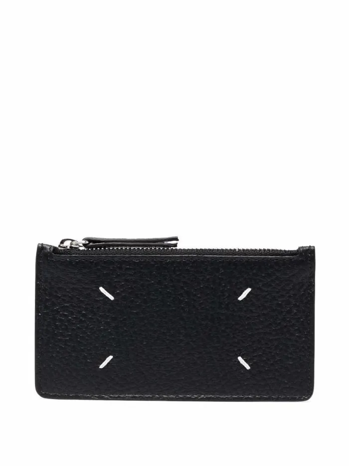 Henrik Vibskov Boutique Zip Credit Card Holder 8211 Black Women Wallets