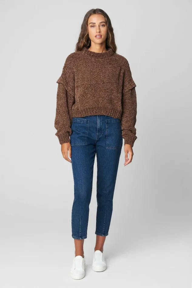 Highlight Reel Sweater Women BLANK NYC Tops and Sweaters