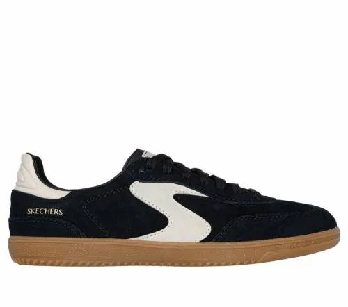 Hotshot 8211 Varsity Crew Black Natural Women SKECHERS Lace Up
