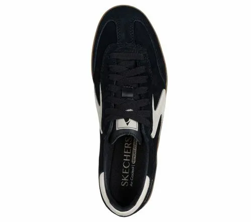 Hotshot 8211 Varsity Crew Black Natural Women SKECHERS Lace Up