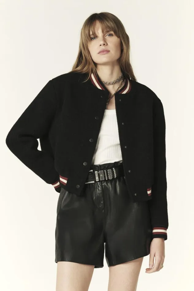 HughVarsity Style Jacket Clothing Baandsh Jackets and Coats