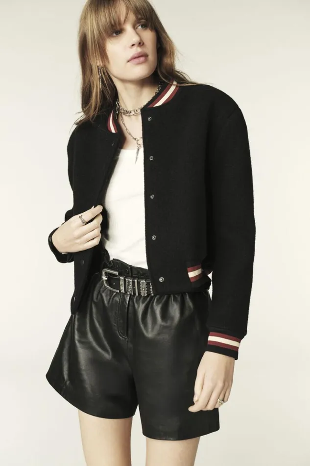 HughVarsity Style Jacket Clothing Baandsh Jackets and Coats