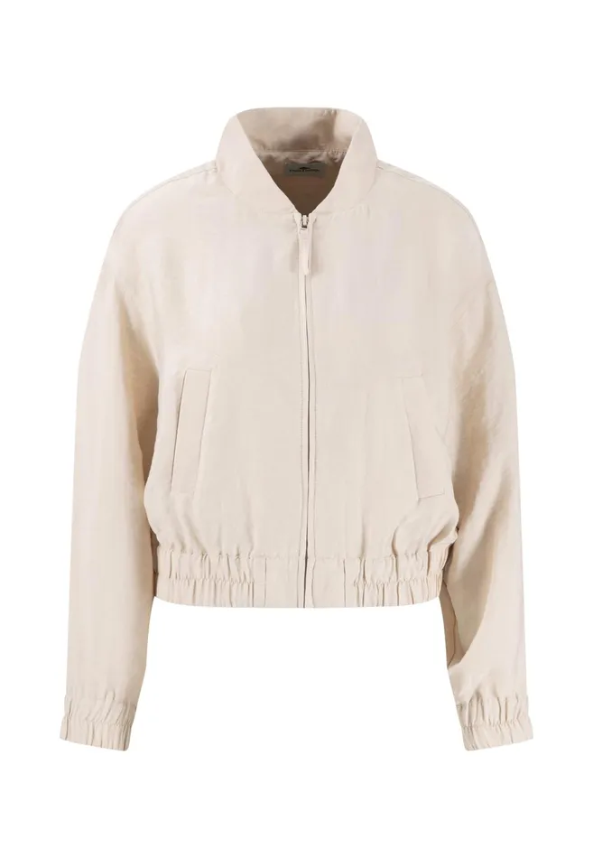 Jack Women FYNCHHATTON Jacket With A Stand up Collar And Zipper Sand