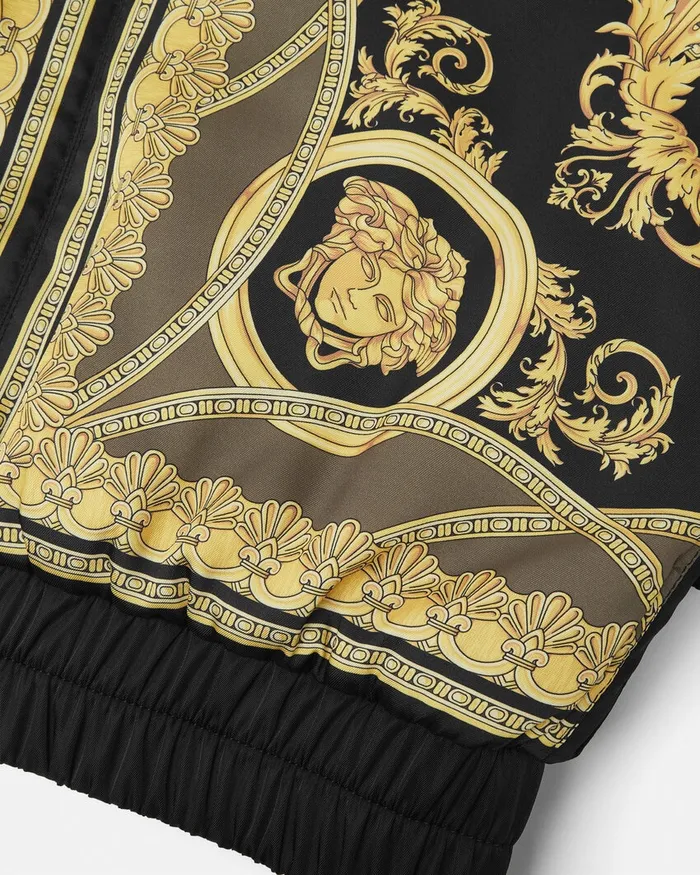 Jackets and Coats Men Versace La Coupe Des Dieux Bomber Jacket Black