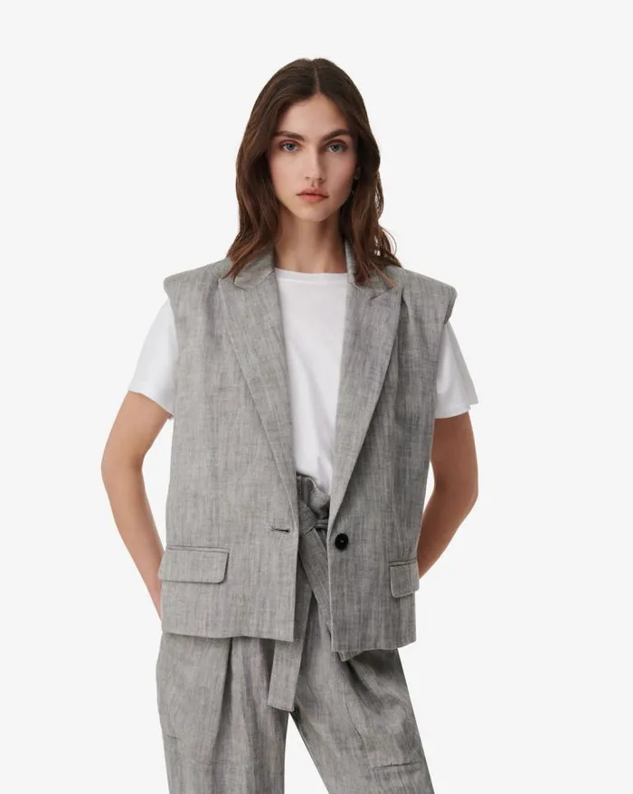 Jackets and Coats Women IRO ZOHAR SLEEVELESS SUIT JACKET