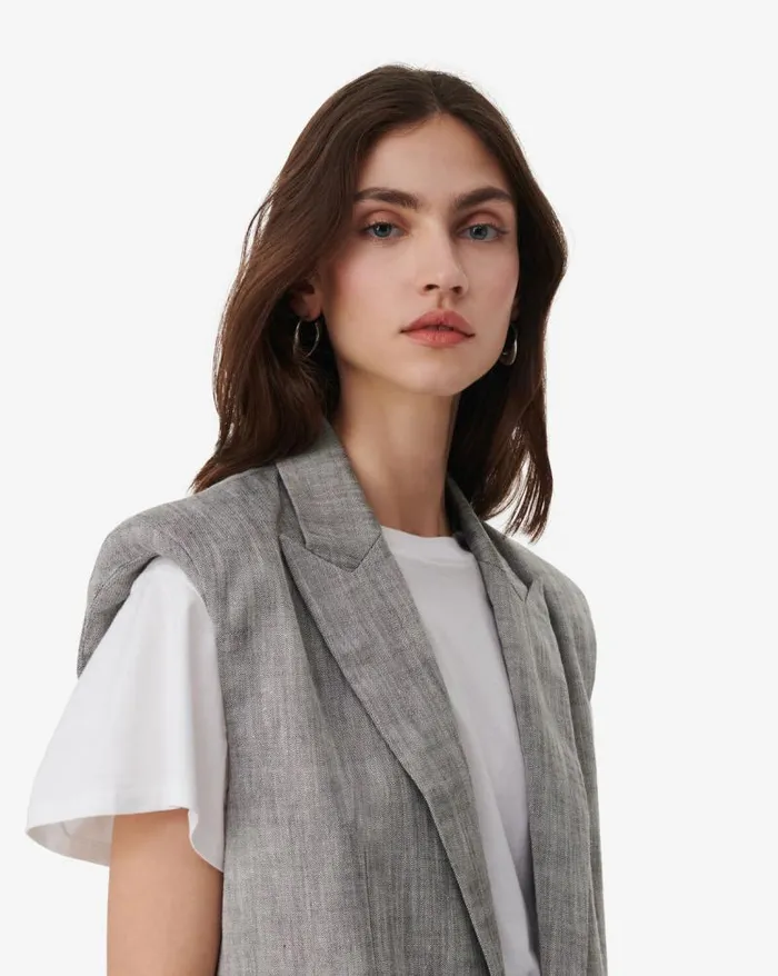 Jackets and Coats Women IRO ZOHAR SLEEVELESS SUIT JACKET