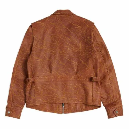 Jackets Men Gallery Dept BROADWAY BILLY LEATHER JACKET Tan