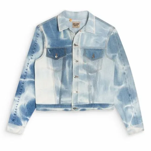 Jackets Men Gallery Dept SUNFADED ANDY DENIM JACKET Sun Faded Denim