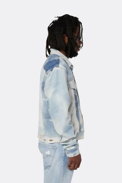 Jackets Men Gallery Dept SUNFADED ANDY DENIM JACKET Sun Faded Denim