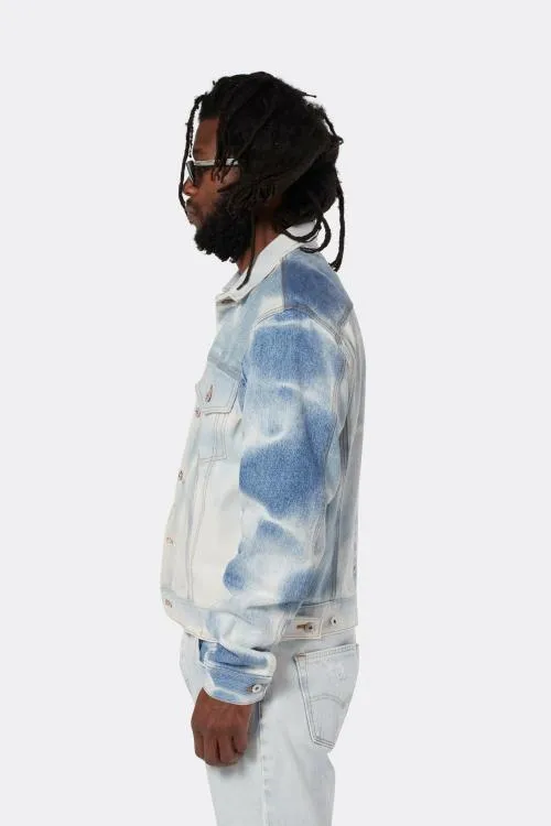 Jackets Men Gallery Dept SUNFADED ANDY DENIM JACKET Sun Faded Denim