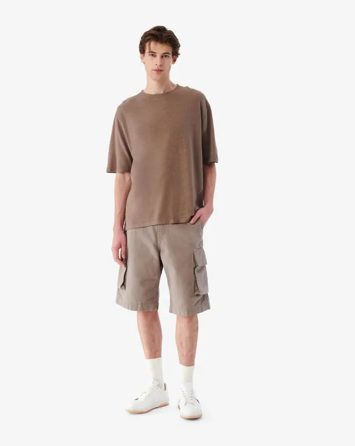 Jeans and Trousers Men IRO JOOBY DENIM CARGO SHORTS