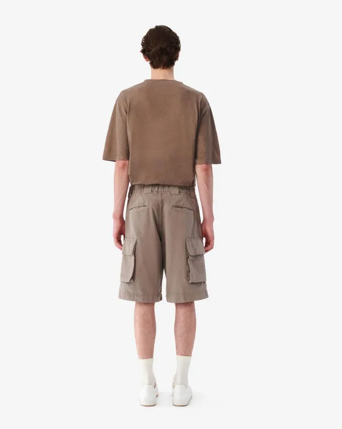 Jeans and Trousers Men IRO JOOBY DENIM CARGO SHORTS