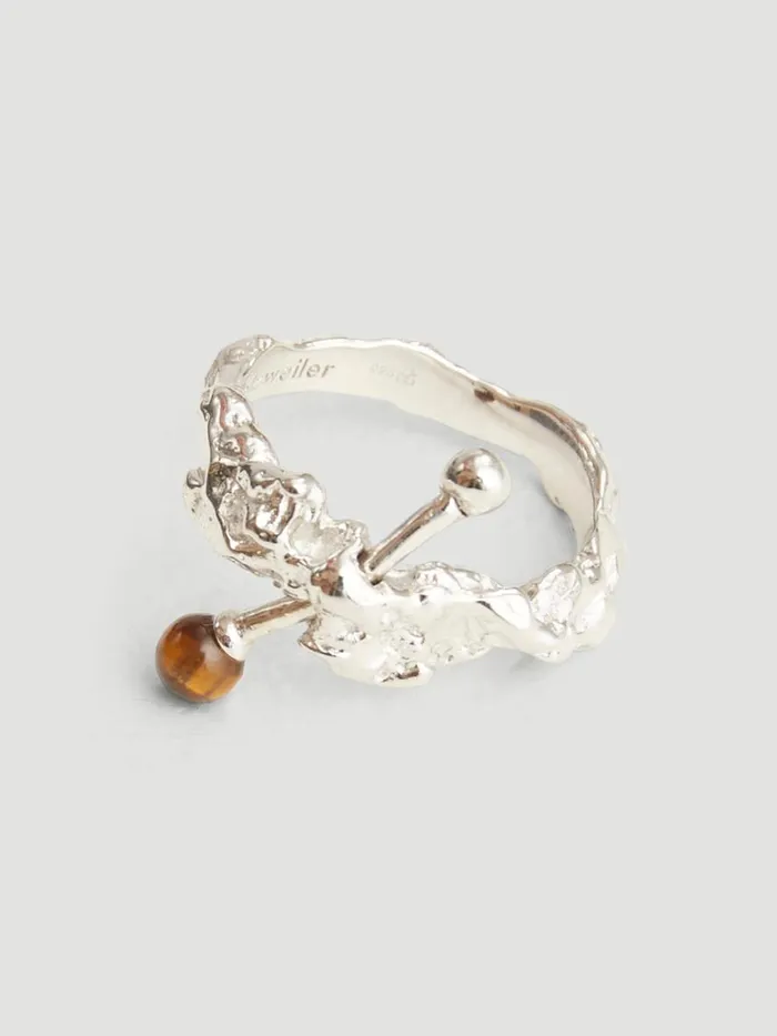 Jewellery WomenMen Holzweiler Celestine Silver Ring Sterling Silver