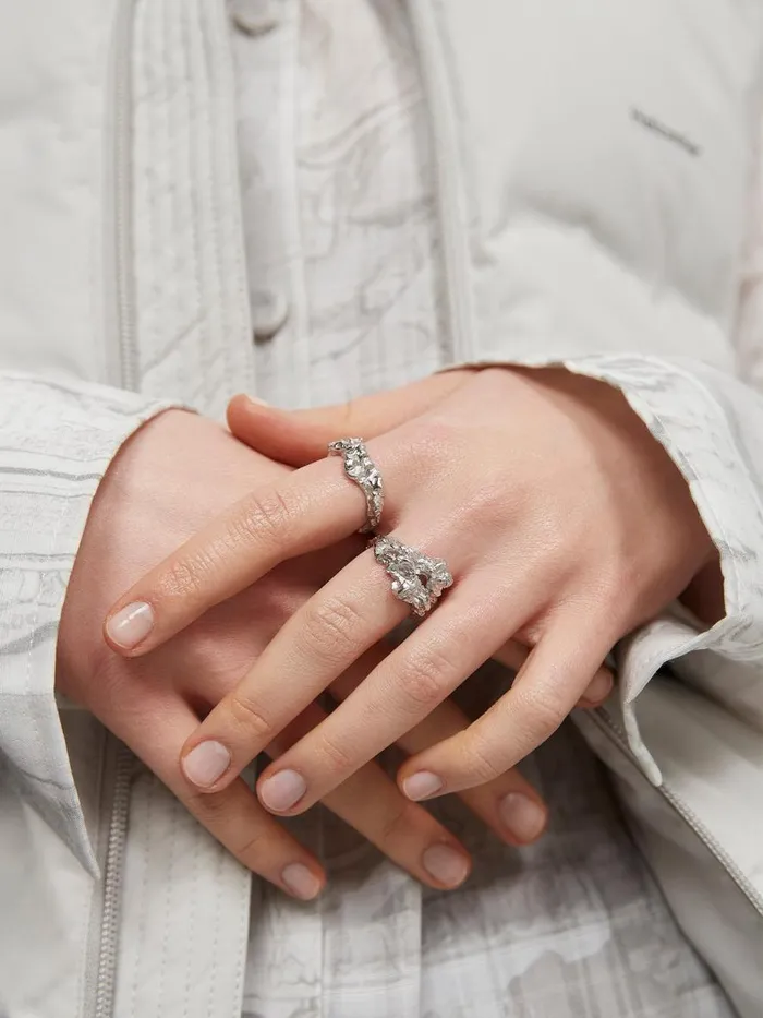 Jewellery WomenMen Holzweiler Tessa Silver Ring Sterling Silver