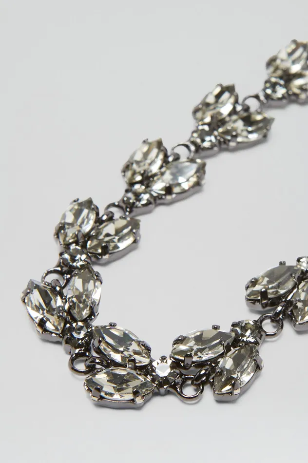 Jewelry CRYSTAL LEAF CHOKER BLACKDIAMOND 8211 Scanlan Theodore Women Jewelry CRYSTAL LEAF CHOKER BLACKDIAMOND 8211 Scanlan Theodore Women