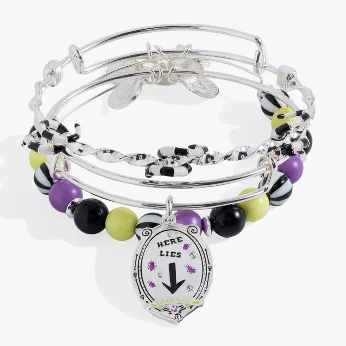 Jewelry Sets Women Alex And Ani Beetlejuice Bangle Set Of 3 Silver