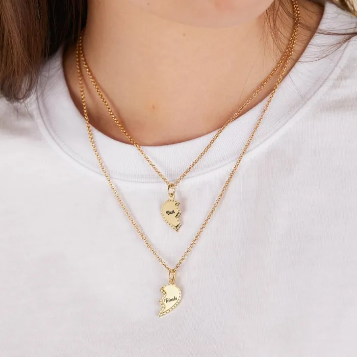 Jewelry Sets Women Alex And Ani Best Friends Charm Necklace Set Of 2 Silver