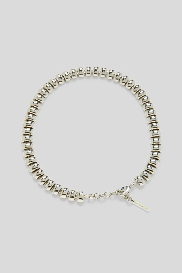 Jewelry Women Scanlan Theodore BEETLE CHAIN CHOKER SILVER Jewelry Women Scanlan Theodore BEETLE CHAIN CHOKER SILVER