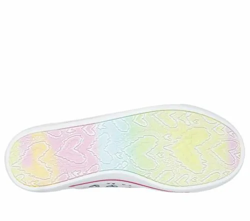 JGoldcrown BOBS B Cute 20 8211 Crush Crown White Multi Women SKECHERS SlipOn