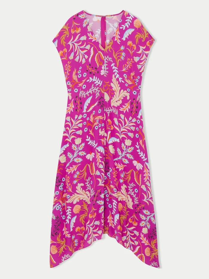 Jigsaw Dresses and Jumpsuits Women Sunkissed Floral Midi Dress Pink