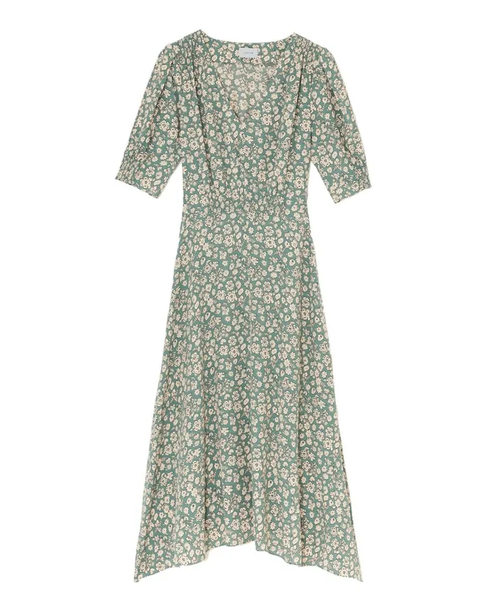 Jigsaw Dresses and Jumpsuits Women Viscose Primrose Tea Dress Green