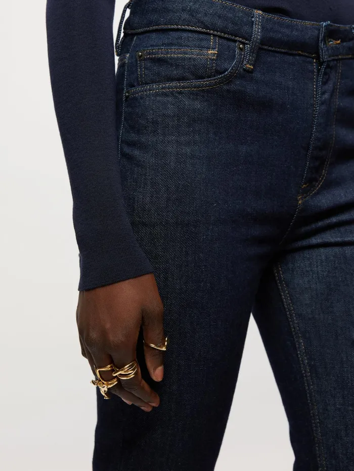 Jigsaw Jeans Women Eltham Slim Flared Jean Blue