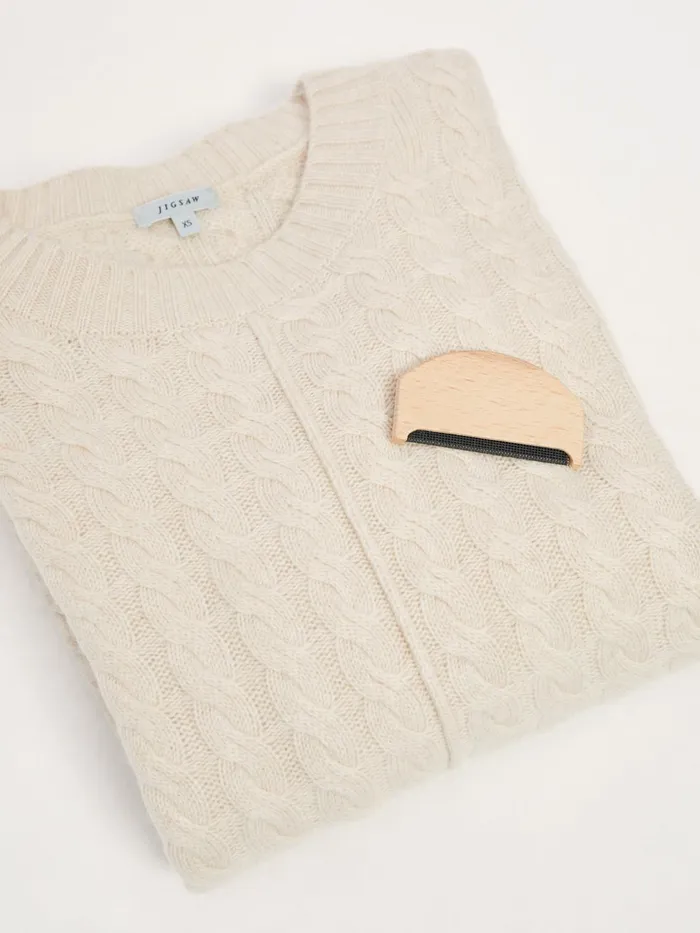 Jigsaw Knitwear and Cashmere Women Knitwear Comb Brown