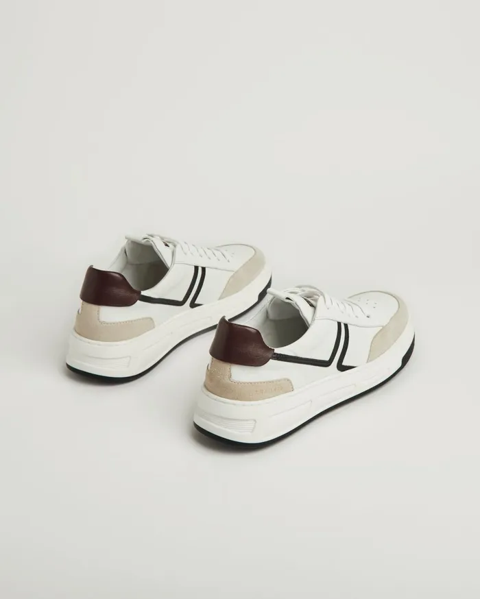 Jigsaw Shoes and Sandals Women Aster Tennis Court Trainer White