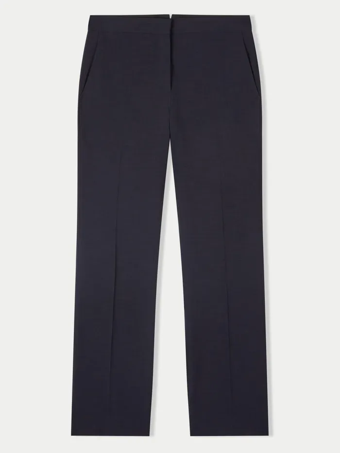 Jigsaw Trousers Women Fluid Twill Palmer Trouser Black