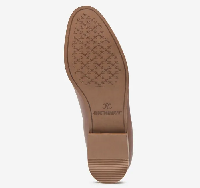 Johnston and Murphy Ali Bit Loafer Cognac Glove Leather Women Mules and Loafers Johnston and Murphy Ali Bit Loafer Cognac Glove Leather Women Mules and Loafers