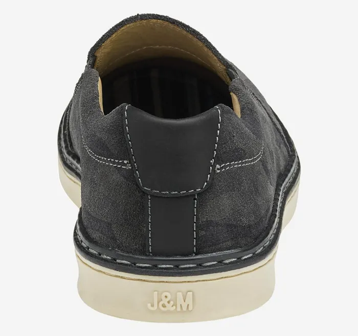 Johnston and Murphy Big Kid McGuffey SlipOn Dark Gray Camouflage Suede Boys Big Kid Johnston and Murphy Big Kid McGuffey SlipOn Dark Gray Camouflage Suede Boys Big Kid