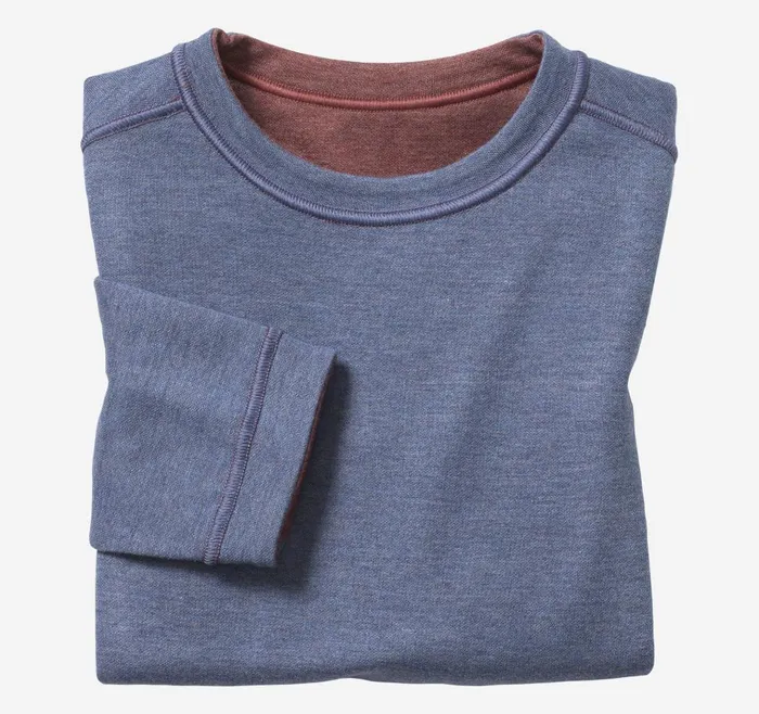 Johnston and Murphy Boys Reversible Solid Crewneck Berryblue Boys Sweaters and Knits Johnston and Murphy Boys Reversible Solid Crewneck Berryblue Boys Sweaters and Knits