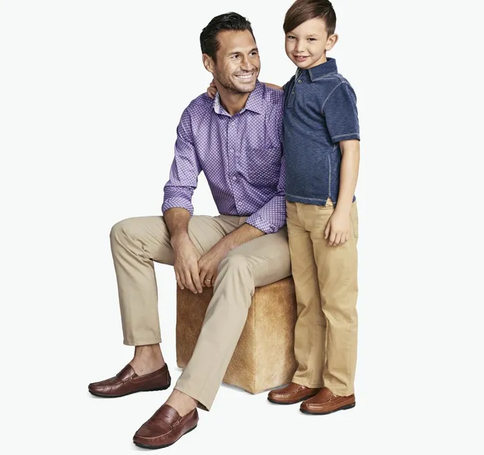 Johnston and Murphy Boys Vintage Slub Polo Navy Boys Shirts