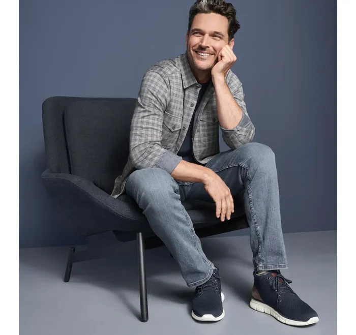 Johnston and Murphy ButtonFront Knits Light Gray Mini Gingham Men Sweaters and Knits Johnston and Murphy ButtonFront Knits Light Gray Mini Gingham Men Sweaters and Knits