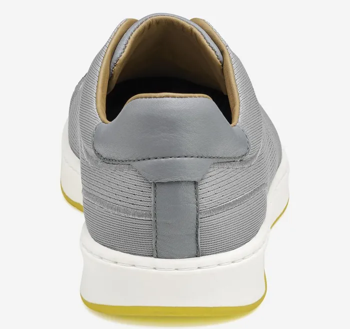 Johnston and Murphy Daxton Knit LaceUp Gray Knit Men Sneakers Johnston and Murphy Daxton Knit LaceUp Gray Knit Men Sneakers