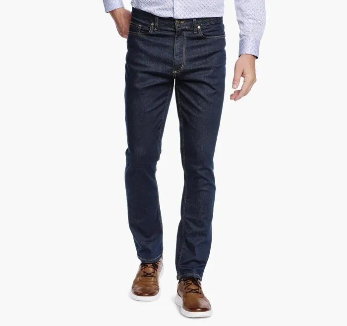 Johnston and Murphy Denim Jeans Dark Wash Men Pants and Jeans