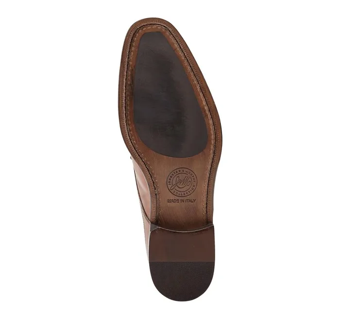 Johnston and Murphy Ellsworth Cap Toe Brown Italian Calfskin Men LaceUps Johnston and Murphy Ellsworth Cap Toe Brown Italian Calfskin Men LaceUps