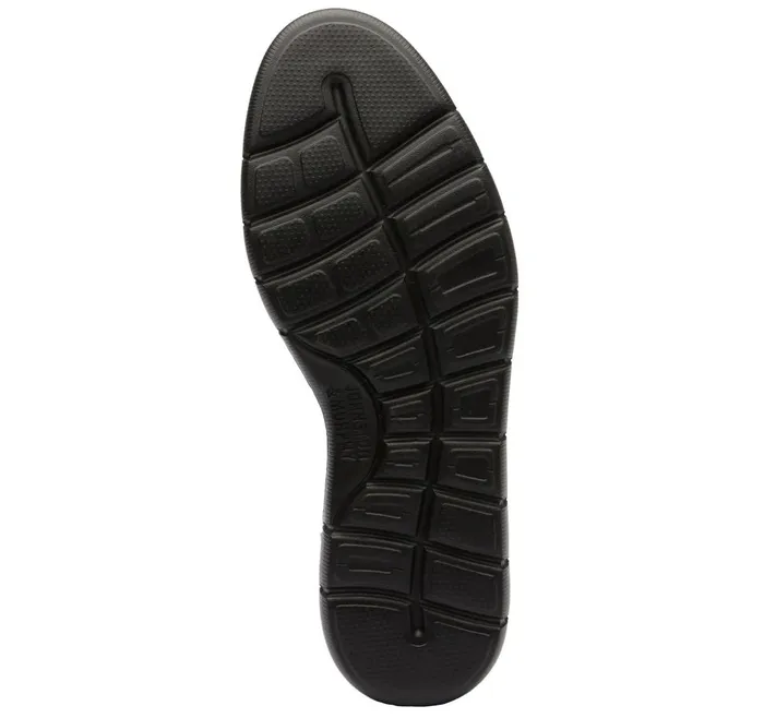 Johnston and Murphy Holden Plain Toe Black Full Grainblack Sole Men LaceUps