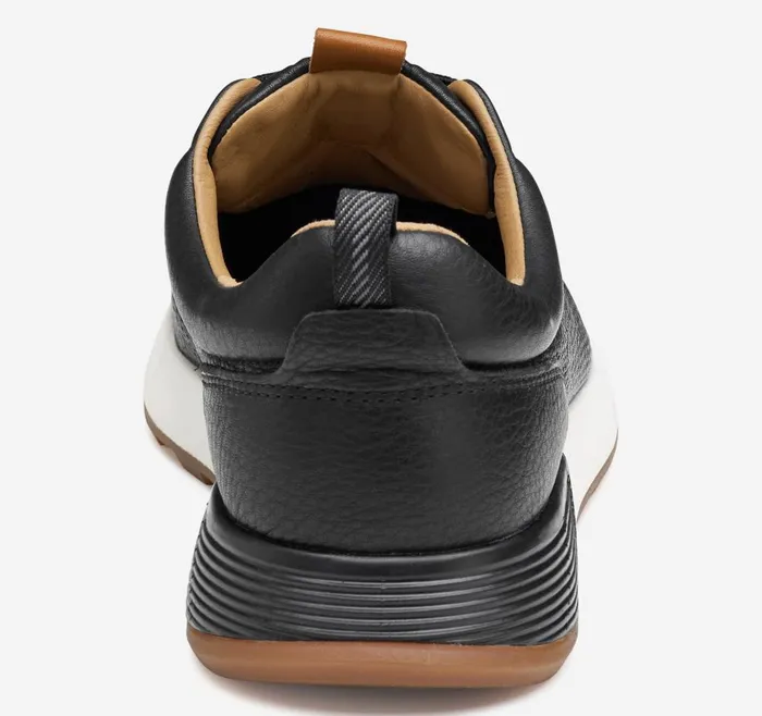 Johnston and Murphy Kinnon Perfed Jogger Black Full Grain Men SlipOns Johnston and Murphy Kinnon Perfed Jogger Black Full Grain Men SlipOns