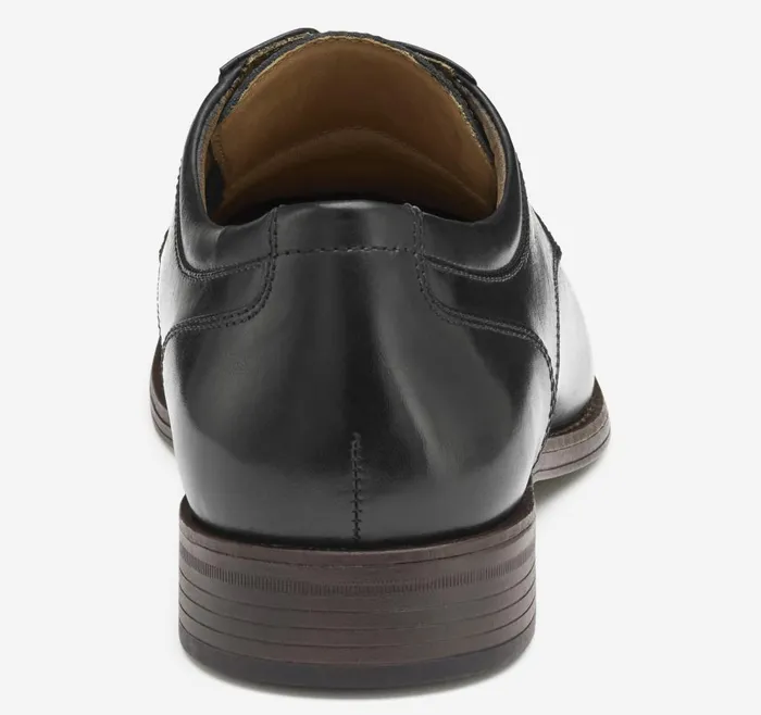 Johnston and Murphy Lewis Plain Toe Black Full Grain Men Dress Classics Johnston and Murphy Lewis Plain Toe Black Full Grain Men Dress Classics