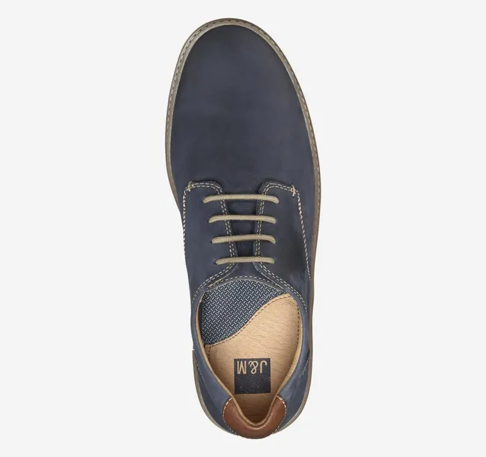 Johnston and Murphy McGuffey Plain Toe Navy Oiled Full Grain Men Sneakers Johnston and Murphy McGuffey Plain Toe Navy Oiled Full Grain Men Sneakers