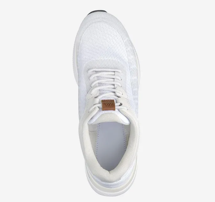 Johnston and Murphy Miles Knit UThroat White Knit Men Sneakers