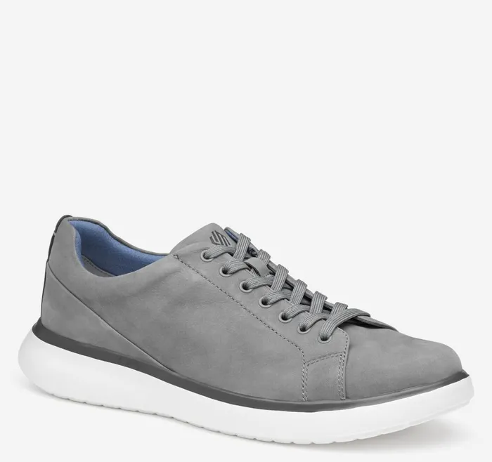 Johnston and Murphy Oasis LaceToToe Gray Nubuck Men Sneakers
