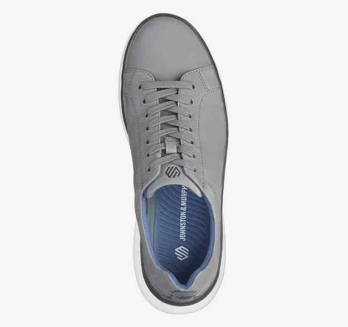 Johnston and Murphy Oasis LaceToToe Gray Nubuck Men Sneakers Johnston and Murphy Oasis LaceToToe Gray Nubuck Men Sneakers